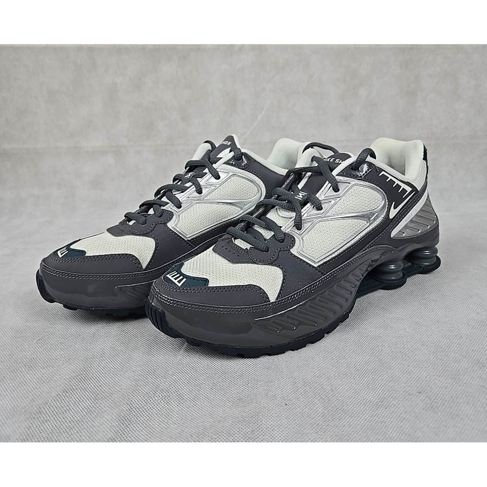Nike Shox Womens Enigma 9000 Shoes Grey White Size 9 Running Sneakers BQ9001-006